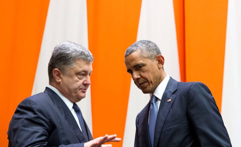 Petro Porochenko - Barack Obama