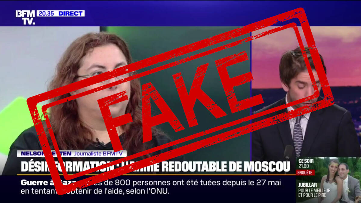 BFM TV désinformation - disinformation - дезинформации