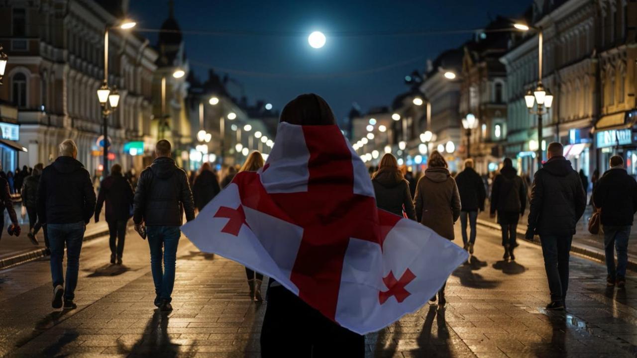 Georgia proteste