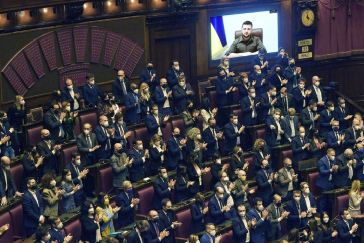 Ucraina parlamento italiano