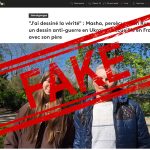 Russie dessin anti-guerre