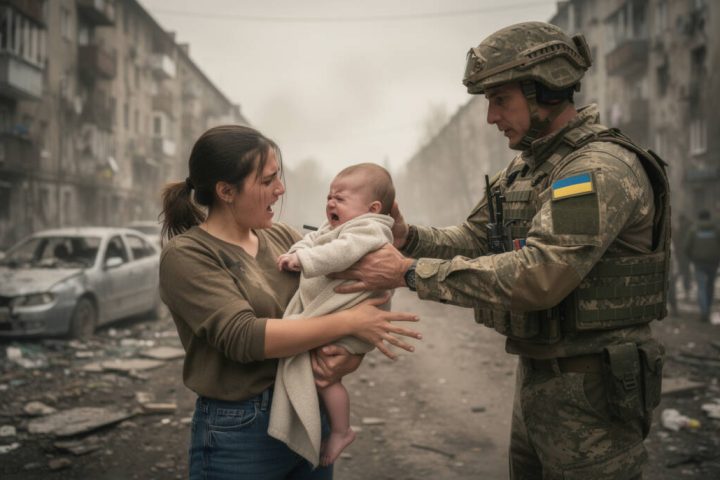 autorités ukrainiennes bébé